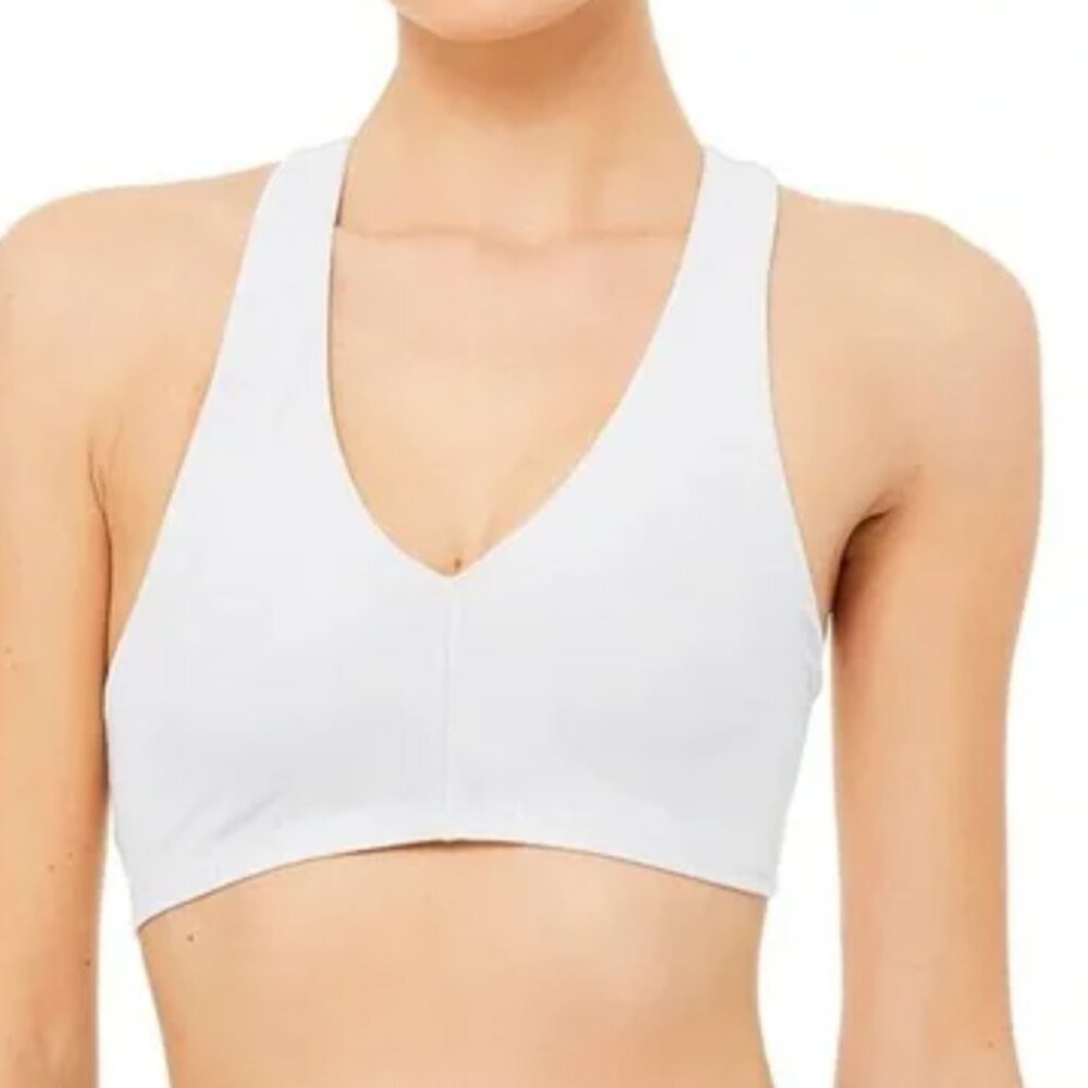 ALO Yoga Suede Base Bra